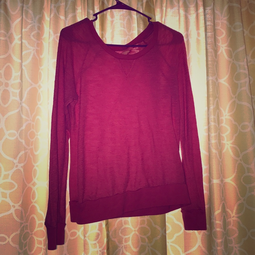 PRICE DROP!!🎉 Sheer Pink Long Sleeved Shirt